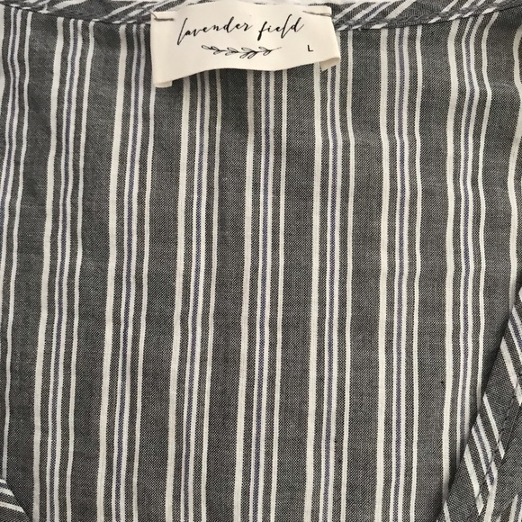 Lavender Field / Boho Shirt - Picture 3 of 4